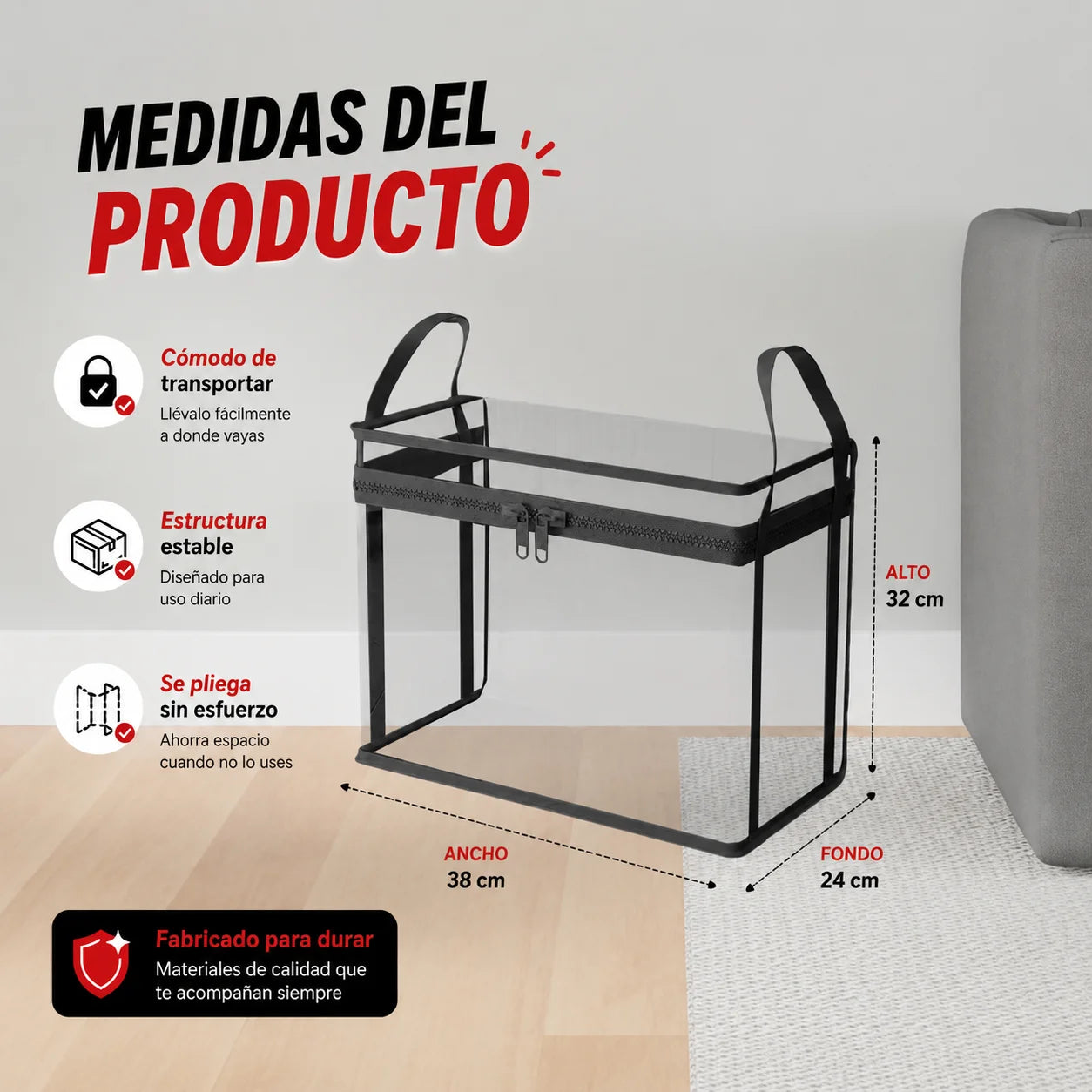Pack x3 Cajas Organizadoras FluveaHome™