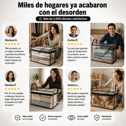 Pack x3 Cajas Organizadoras FluveaHome™